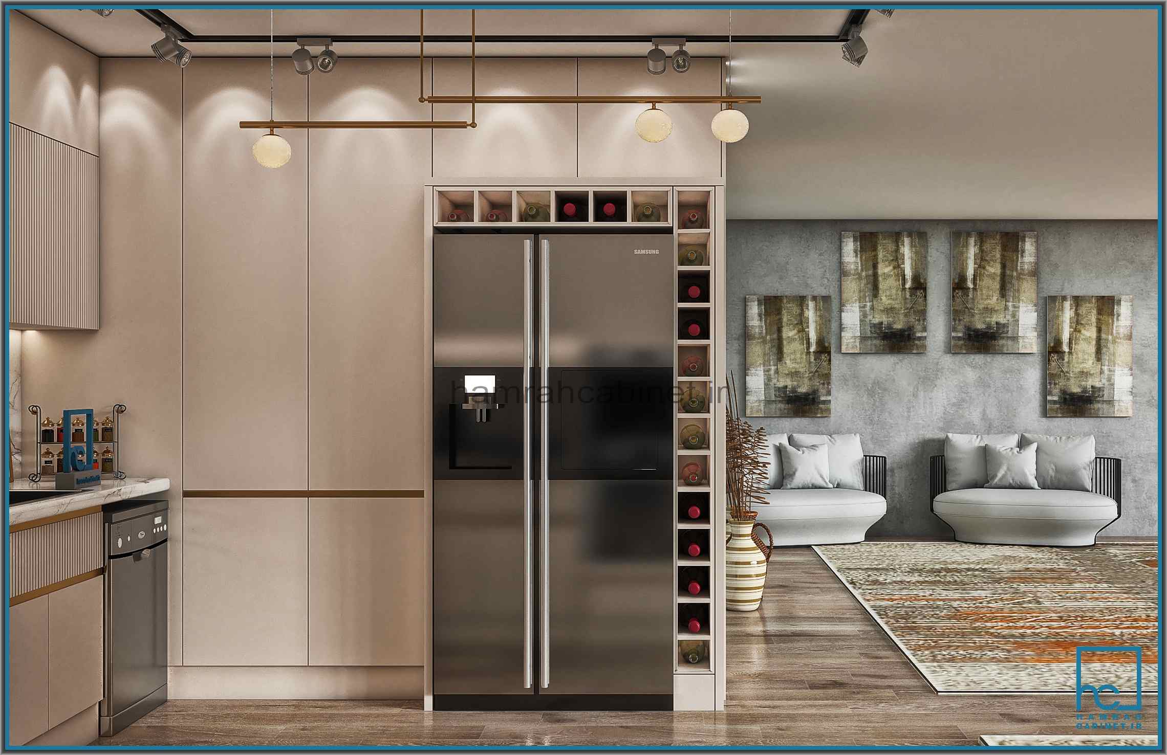 کابینت مدرن ژورنالی55